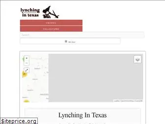 lynchingintexas.org