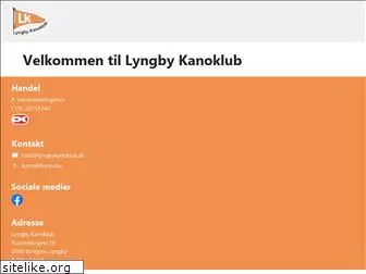 lyngby-kanoklub.dk