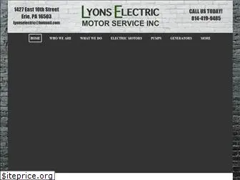 lyonselectricmotorservice.com