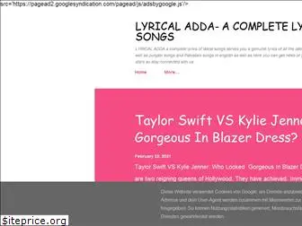 lyricaladdaacompletelyrics.com