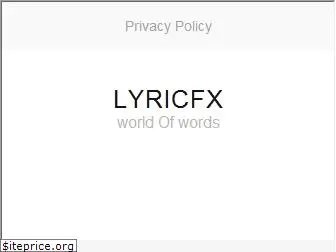 lyricfx.com