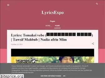 lyrics-expo.blogspot.com