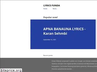 lyrics-funda.blogspot.com