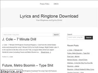 lyrics-ringtone-download.com