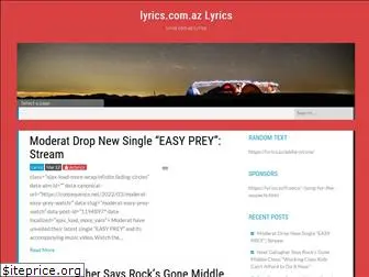 lyrics.com.az