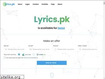 lyrics.pk