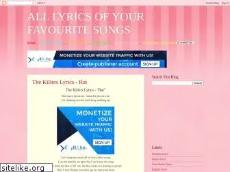 lyricsbag.blogspot.com
