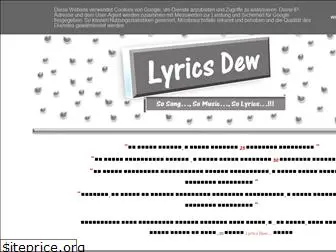 lyricsdew.blogspot.com