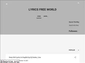 lyricsfreeworld.blogspot.com