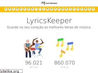 lyricskeeper.com.br