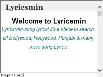 lyricsmin.com