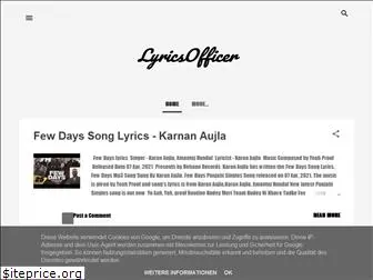 lyricsofficer.blogspot.com