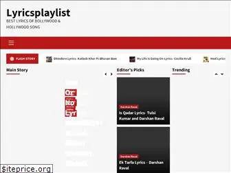 lyricsplaylist.com