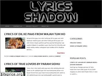 lyricsshadow4me.blogspot.com