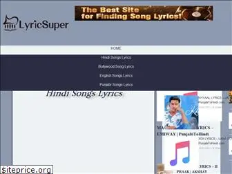lyricsuper.com