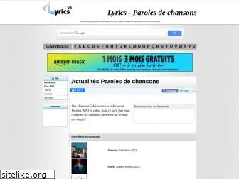 lyricsv5.free.fr