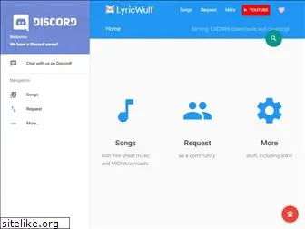 lyricwulf.com