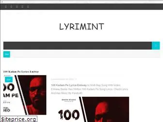 lyrimint.in