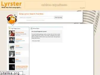 lyrster.com