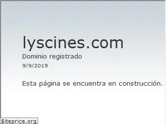 lyscines.com