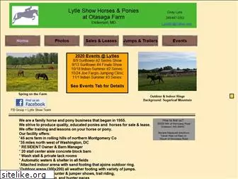 lytleshowhorses.com