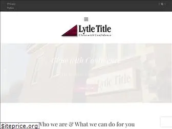 lytletitle.com