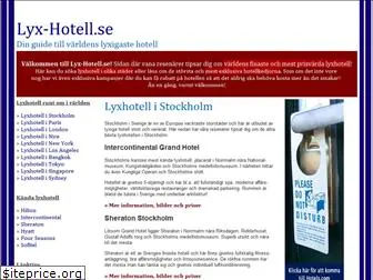 lyx-hotell.se