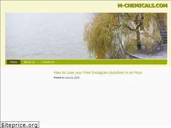 m-chemicals.com