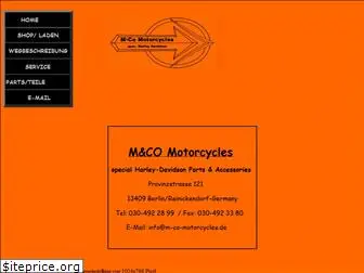 m-co-motorcycles.de