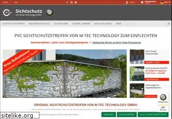 www.m-tec-sichtschutz.de