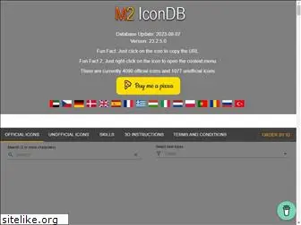 m2icondb.com