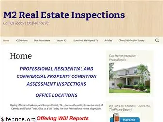 m2realestateinspections.com
