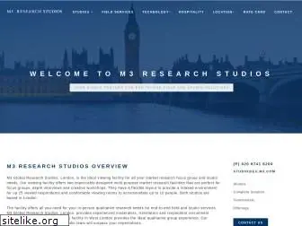 m3researchstudios.com