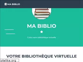 ma-biblio.com
