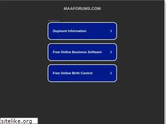 maaforums.com