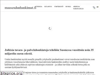 maaseudunhankinnat.fi