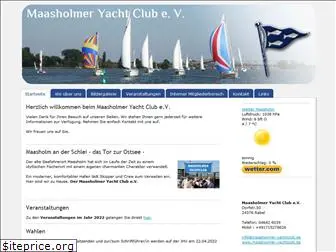 maasholmer-yachtclub.de