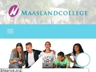 maaslandcollege.nl