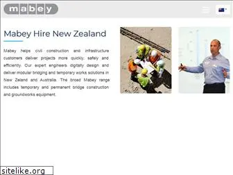 mabeyhire.co.nz
