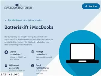 www.macbookbatterier.dk