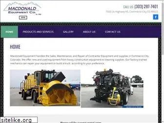 macdonaldequipment.com