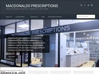 macdonaldsprescriptions.com