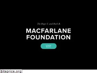 macfarlanefoundation.org