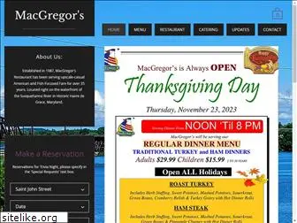 macgregorsrestaurant.com