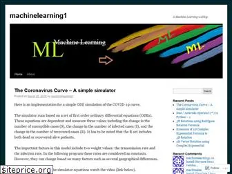 machinelearning1.wordpress.com