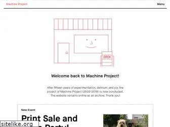 machineproject.com