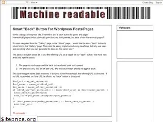 machinereadable.com