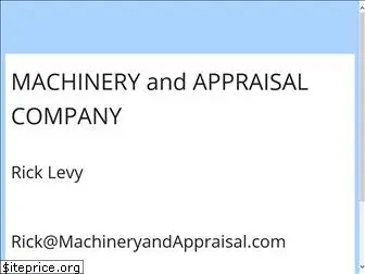 machineryandappraisal.com