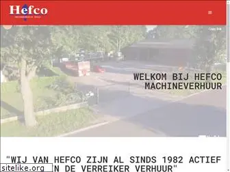 machineverhuur-hefco.nl