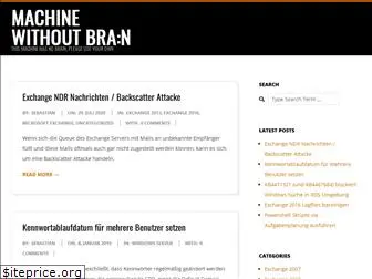 machinewithoutbrain.de